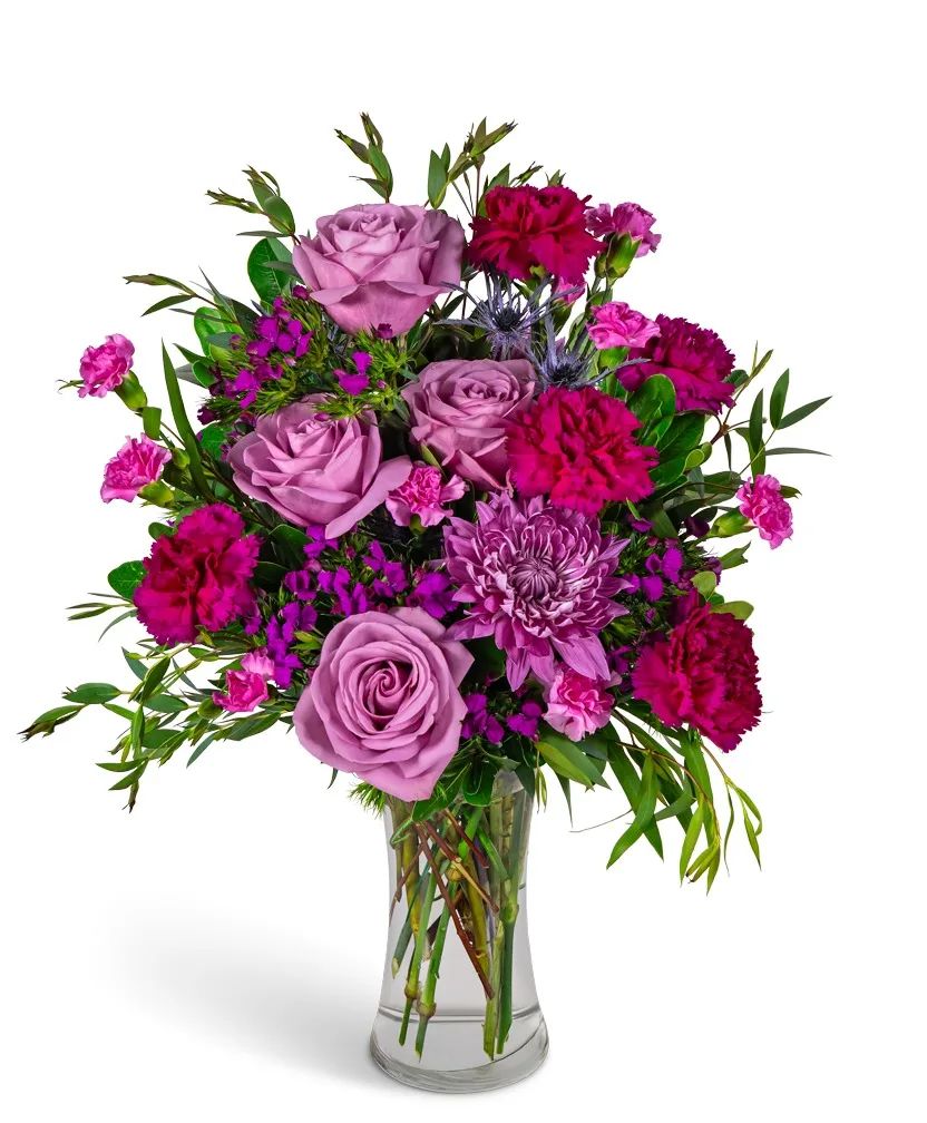Amethyst Twilight Flower Arrangement