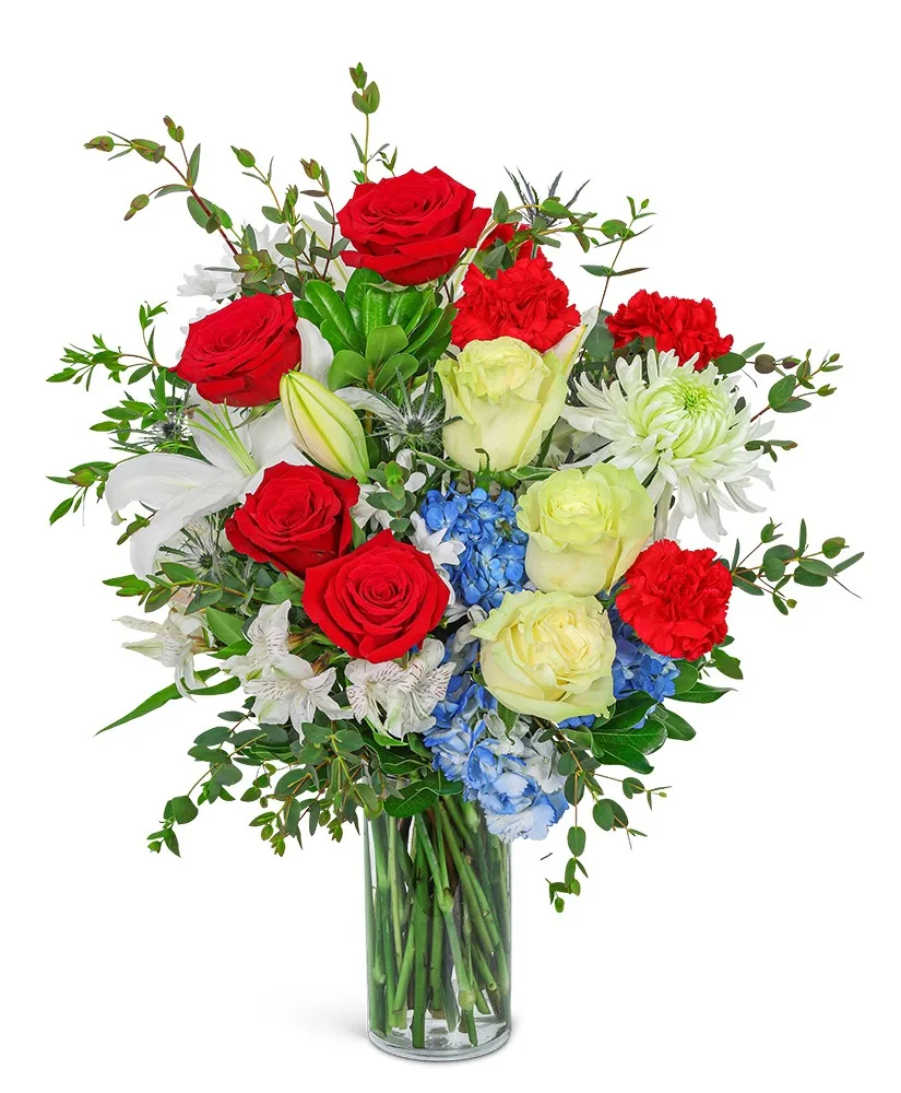 With Pride and Honor Flower Arrangement With Pride and Honor Flower Arrangement