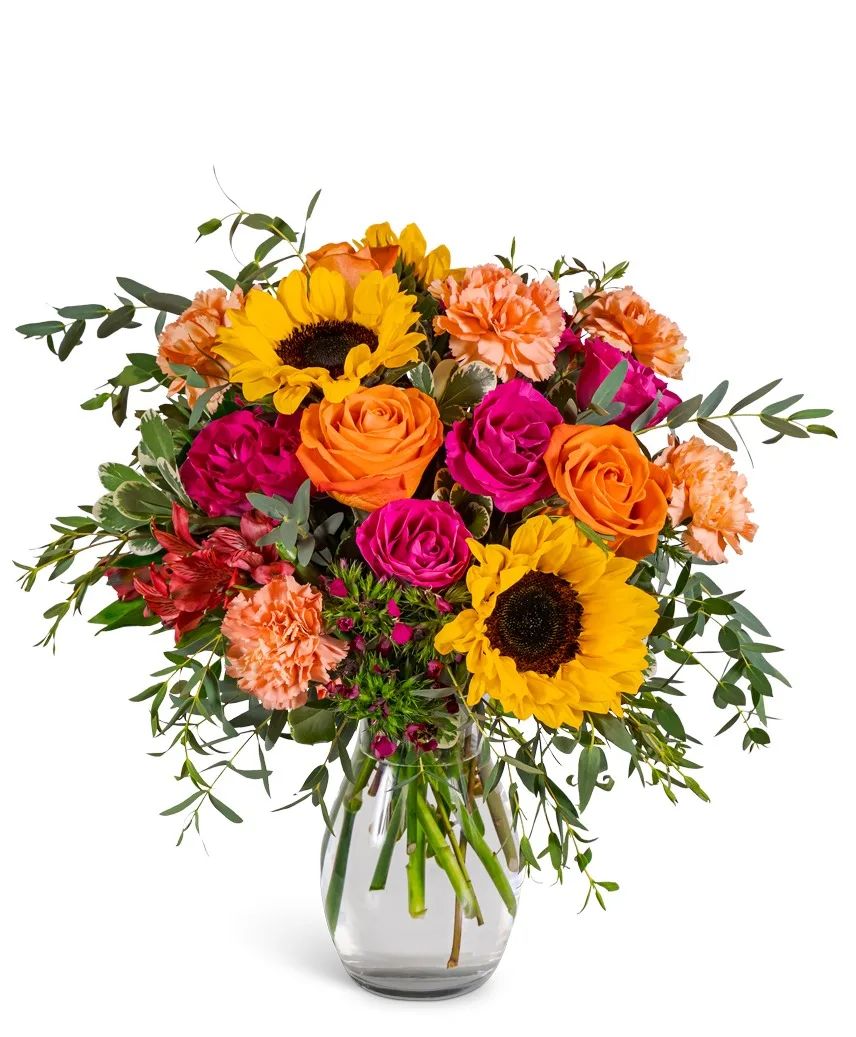 Fiesta Bloom Flower Arrangement