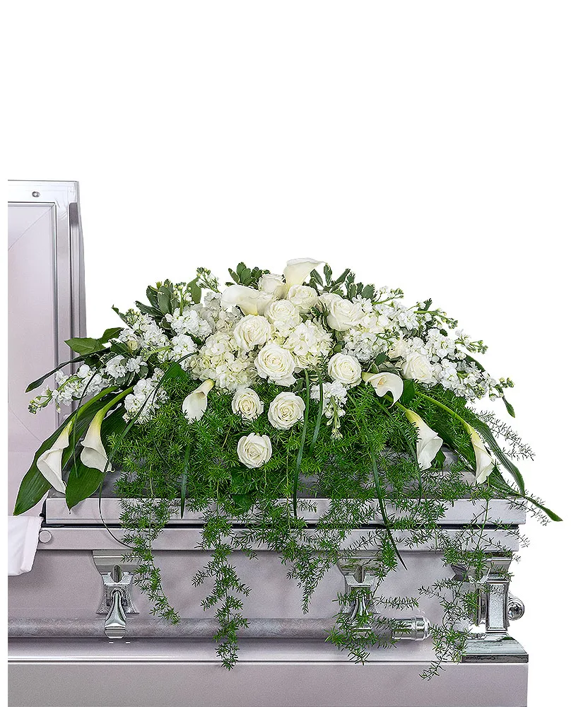 Eternal Peace Casket Spray Funeral Arrangement Eternal Peace Casket Spray Funeral Arrangement