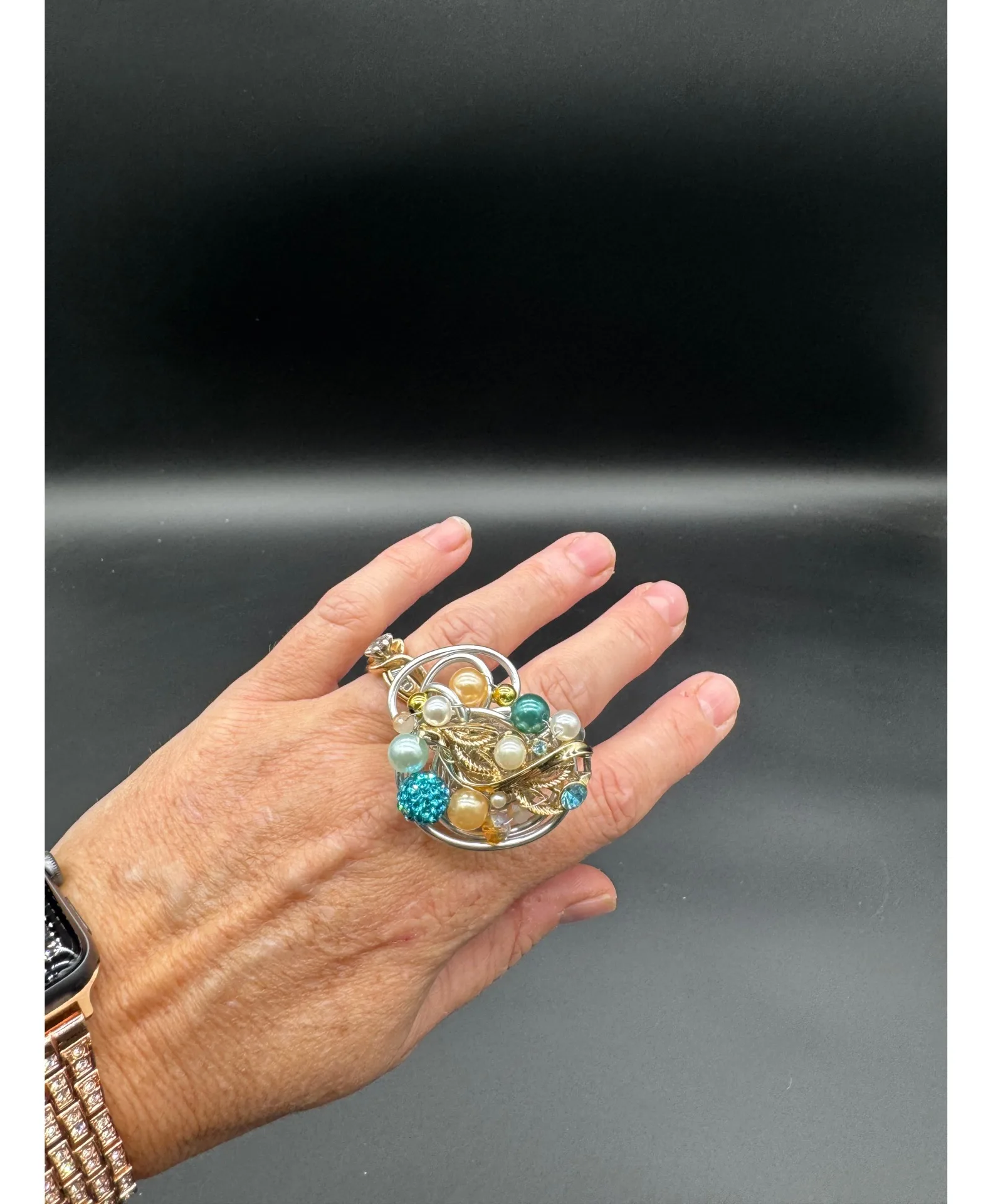 Pearl Meadow Ring Custom design Pearl Meadow Ring Custom design