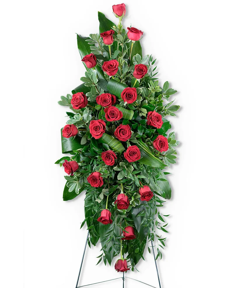 Abiding Love Standing Spray Funeral Arrangement Abiding Love Standing Spray Funeral Arrangement