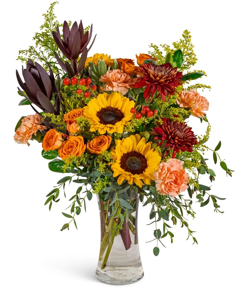 Citrine Glow Flower Arrangement Citrine Glow Flower Arrangement