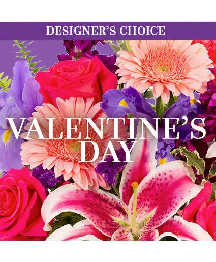 Valentine's Day Custom Arrangement Valentine's Day Custom Arrangement