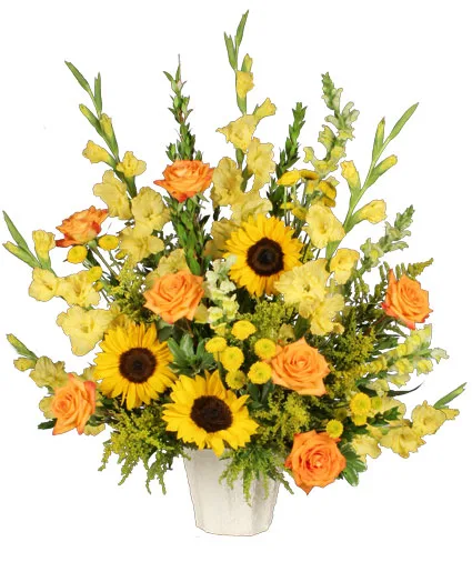Golden Goodbye Funeral Arrangement Golden Goodbye Funeral Arrangement