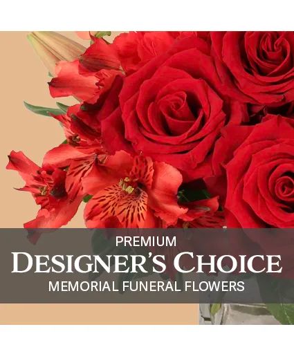 Premium Memorial Flowers Premium Designer's Choice