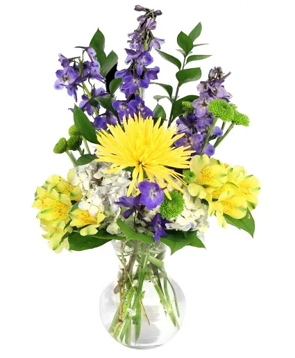 Serene Optimism Vase Arrangement Serene Optimism Vase Arrangement
