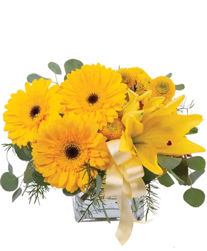 Petite Yellow Flower Arrangement Petite Yellow Flower Arrangement