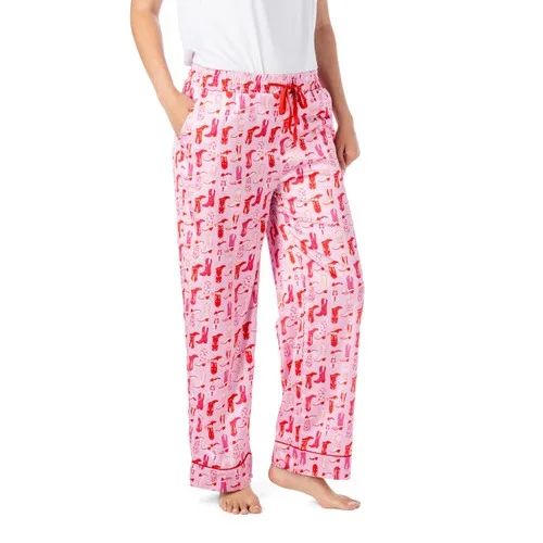 Boots & Bubbles Satin Lounge Pants