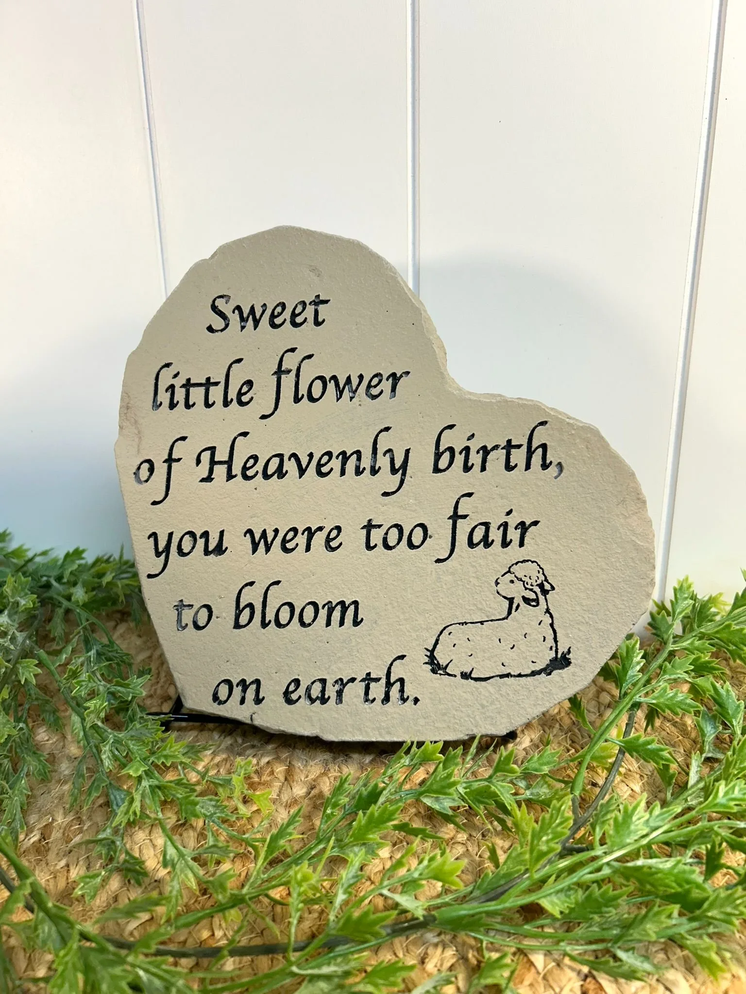 Sweet Little Flower Garden Stone Sweet Little Flower Garden Stone
