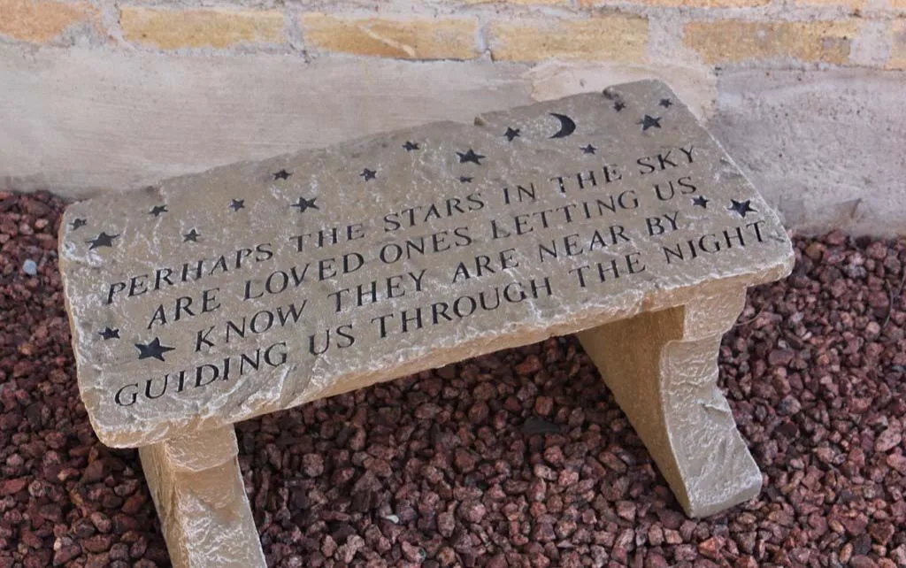 Perhaps The Stars Memorial Bench Perhaps The Stars Memorial Bench