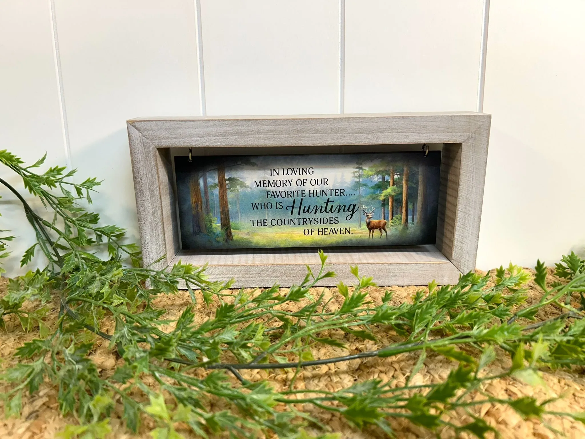 Deer Framed Message Bar Deer Framed Message Bar