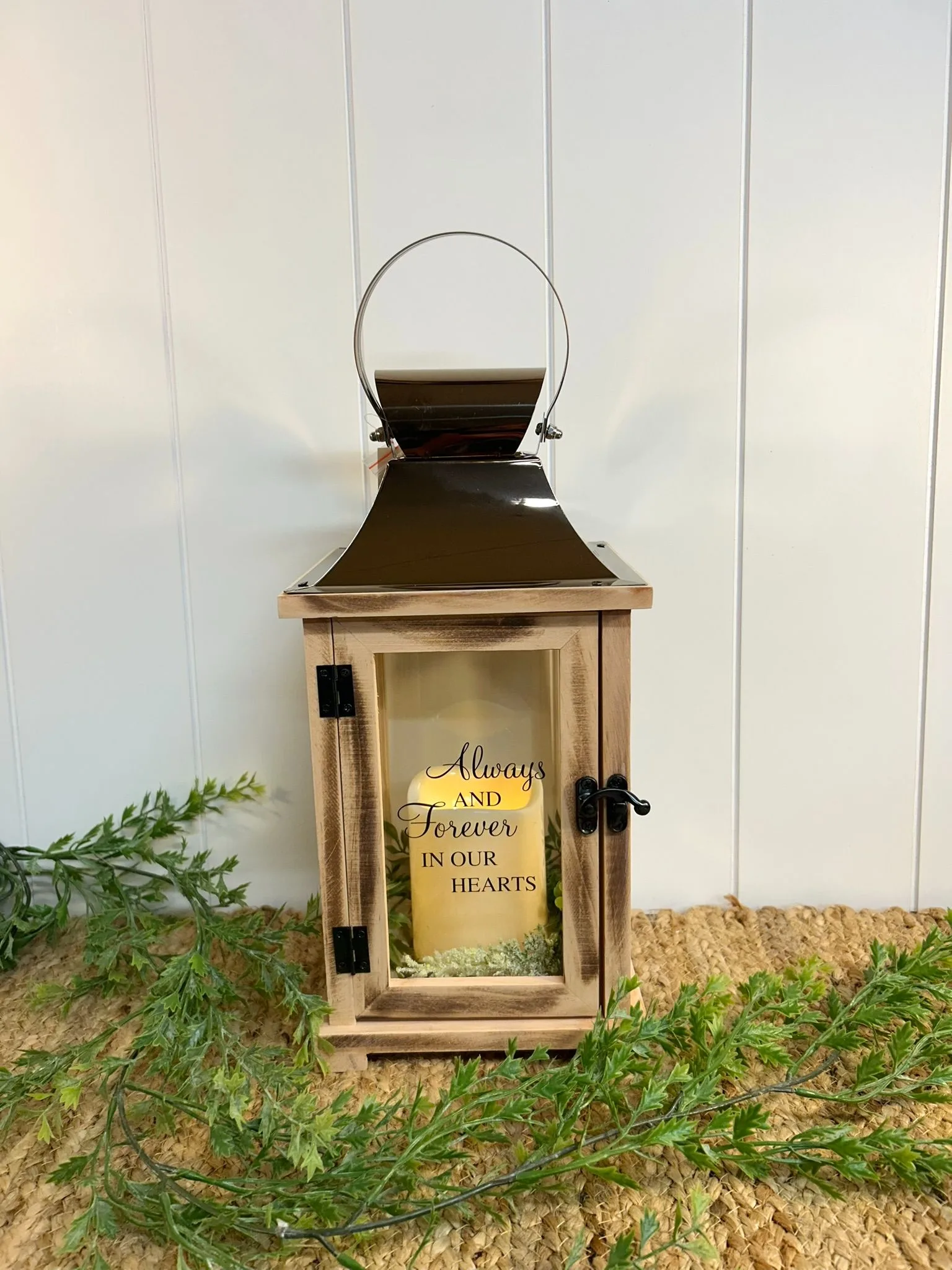 Always and Forever Flameless Lantern Always and Forever Flameless Lantern