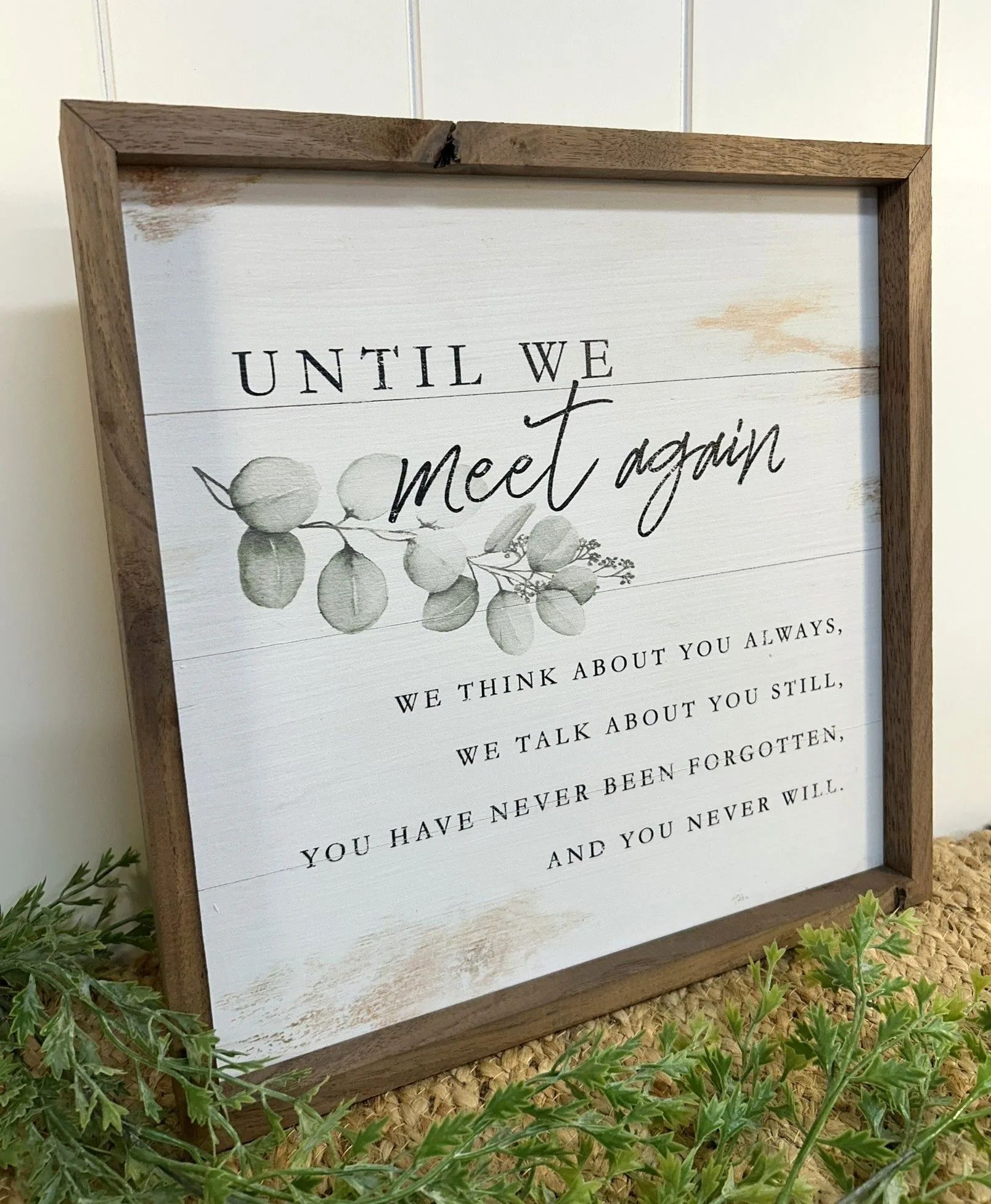 Until We Meet Again Wall Art