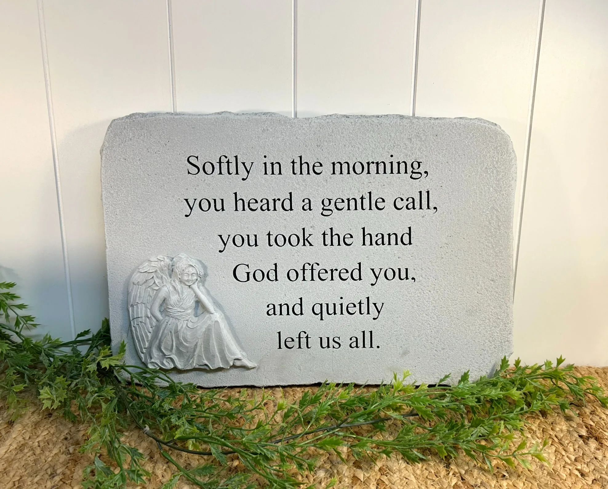 Softly in the Morning Garden Stone
