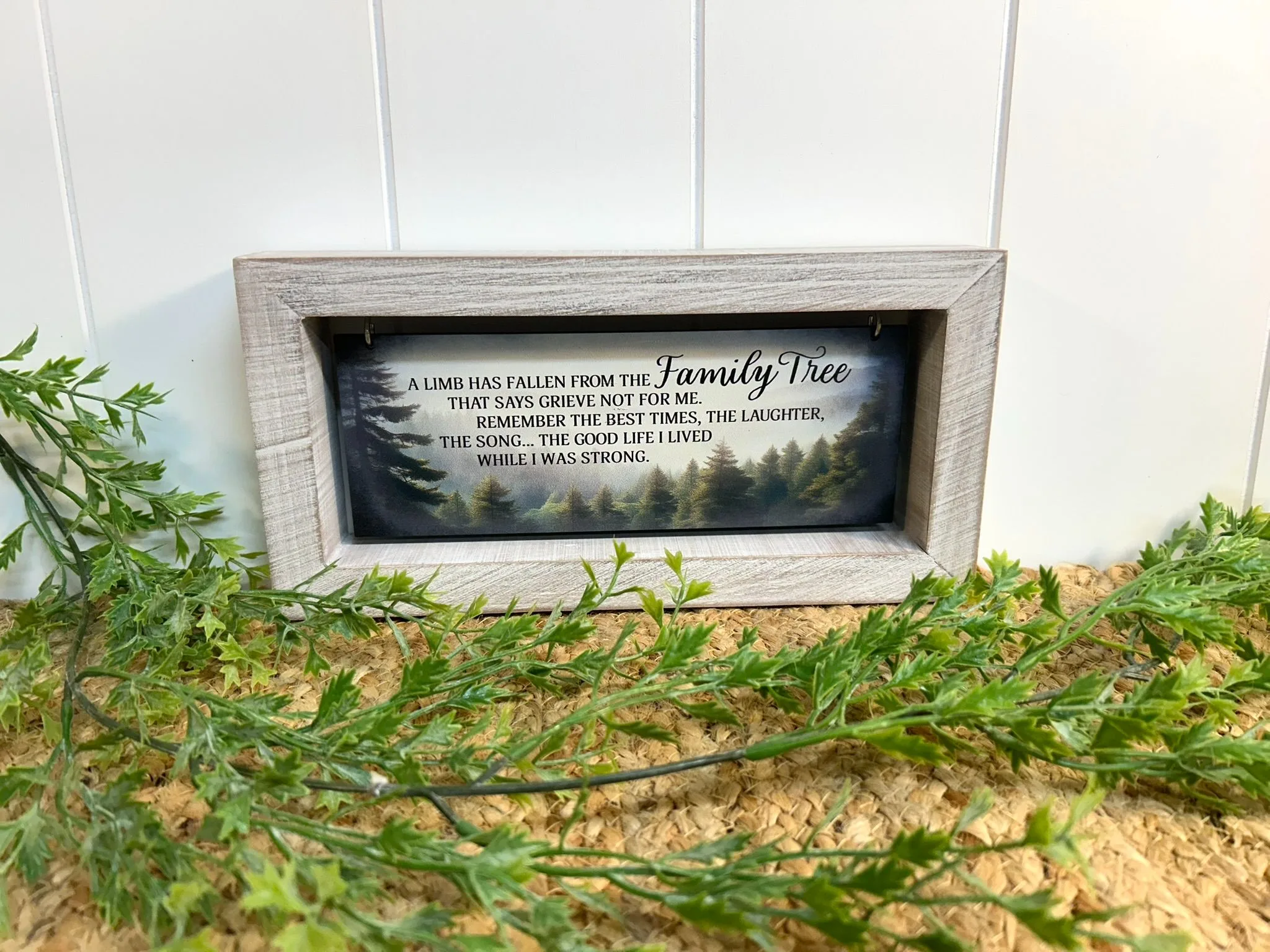 Family Tree Framed Message Bar Family Tree Framed Message Bar