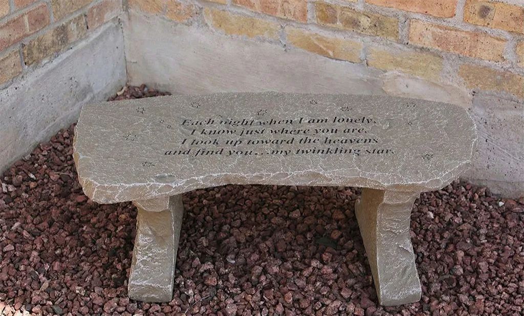 Each Night...Memorial Bench