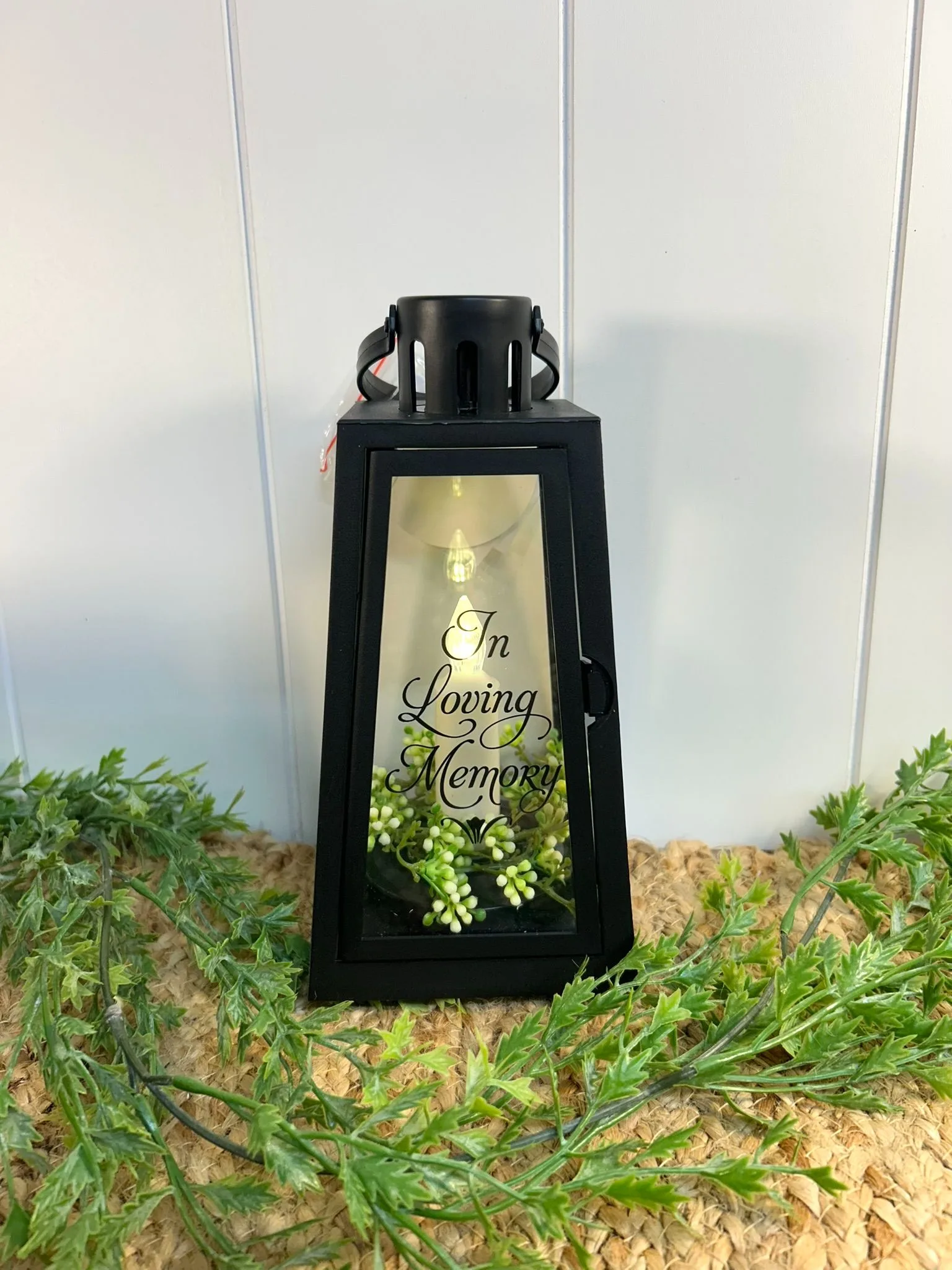 In Loving Memory Flameless Lantern In Loving Memory Flameless Lantern
