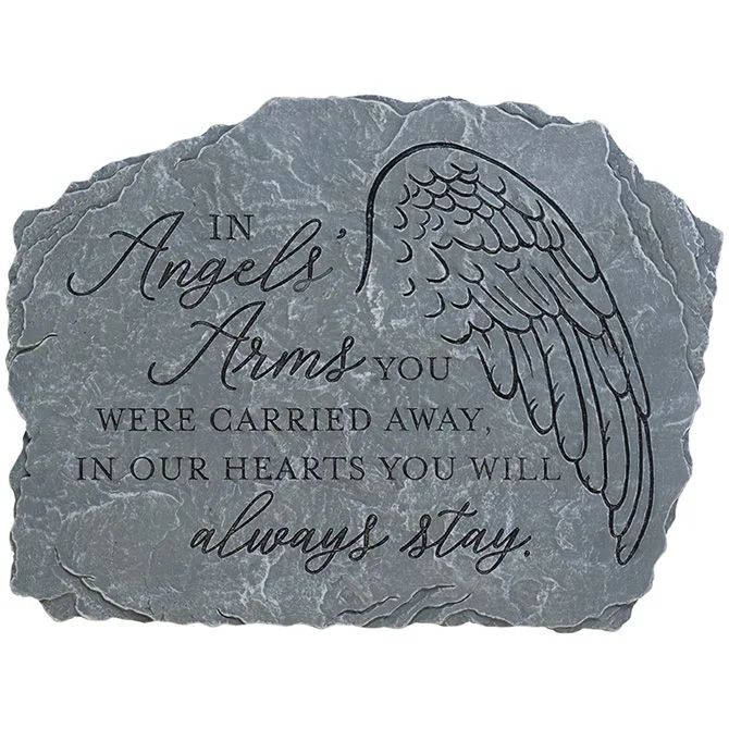 In Our Hearts Garden Stone