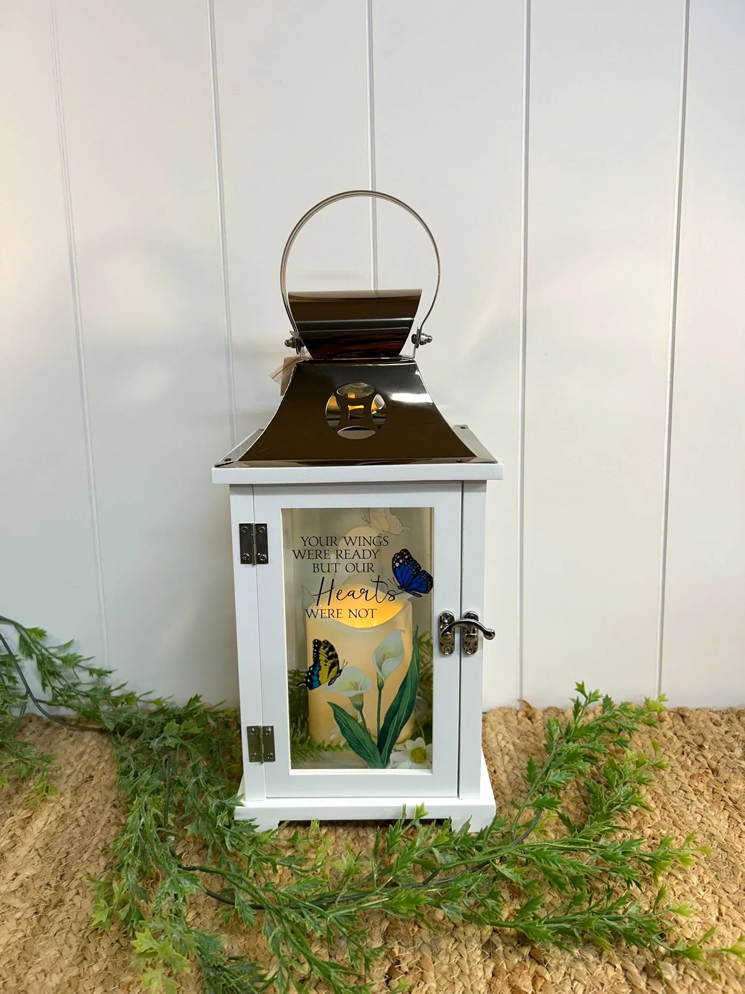 Your Wings Were Ready Flameless Lantern Your Wings Were Ready Flameless Lantern