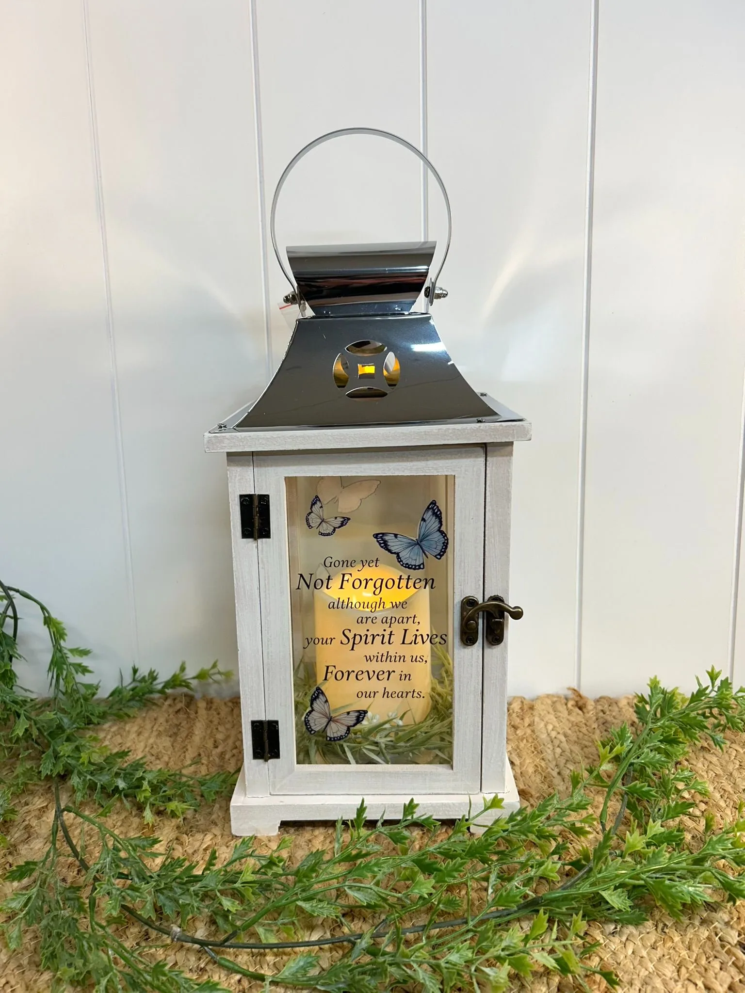 Gone Yet Not Forgotten Flameless Lantern Gone Yet Not Forgotten Flameless Lantern