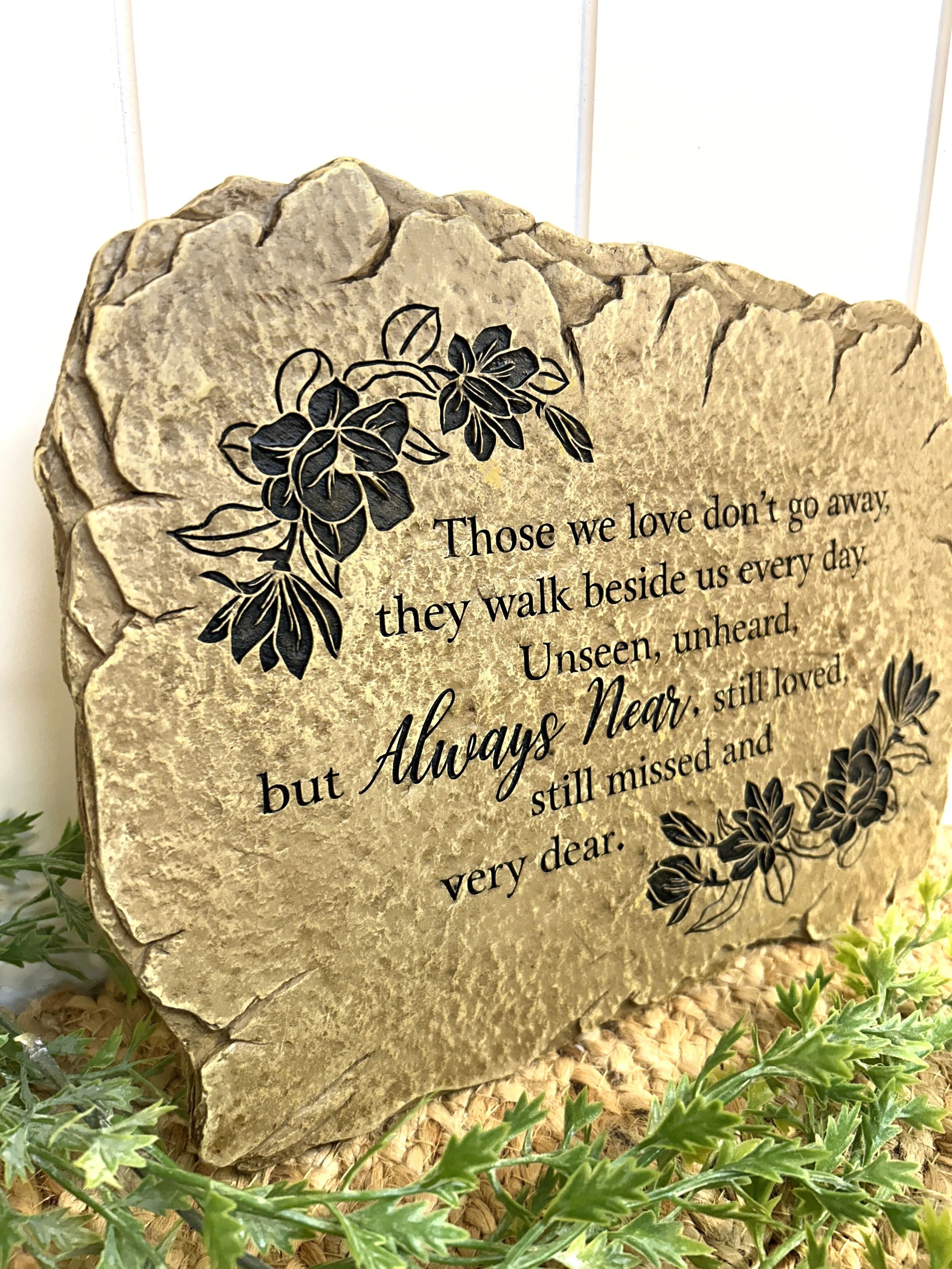 Those We Love Garden Stone
