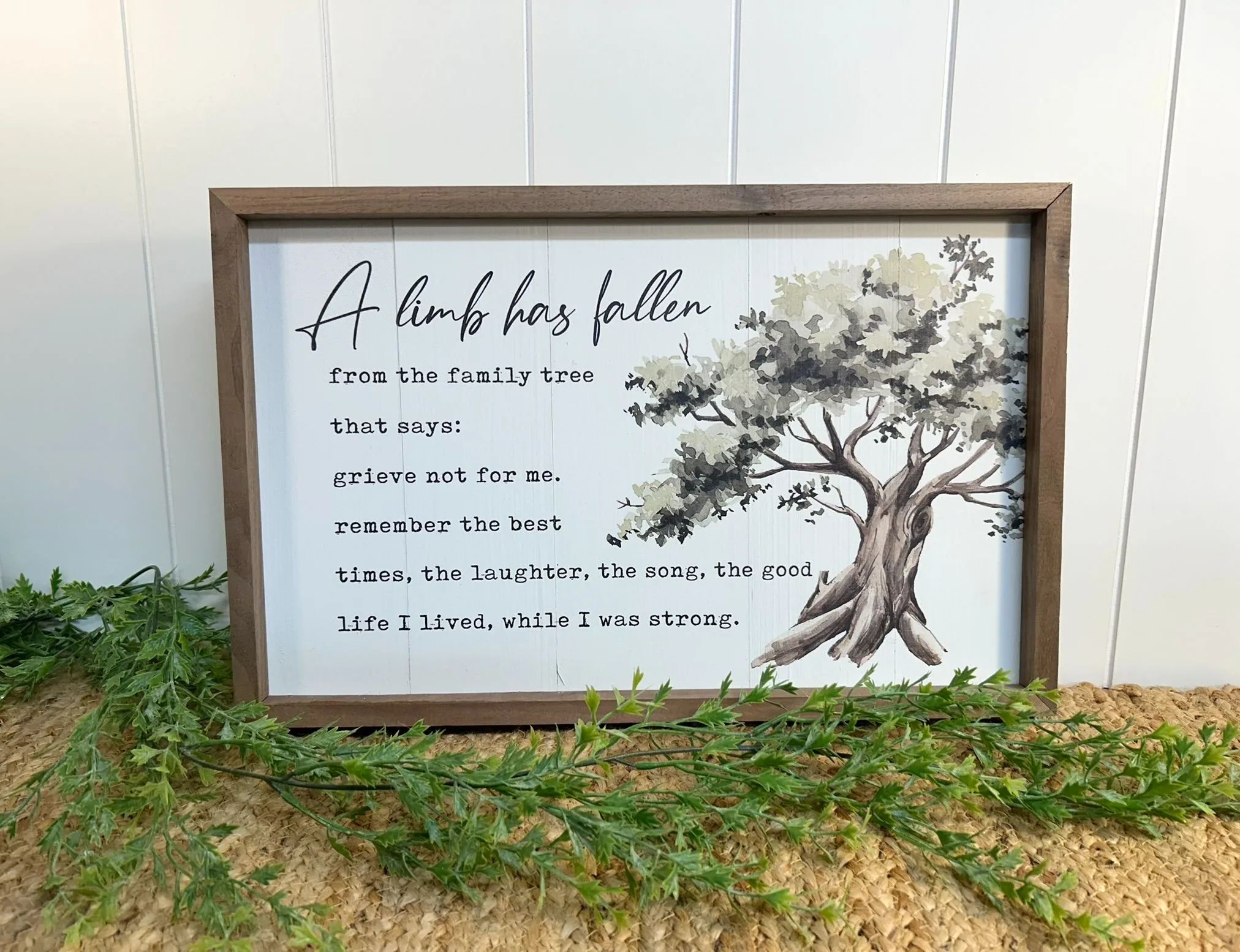 A Limb Has Fallen Wall Art