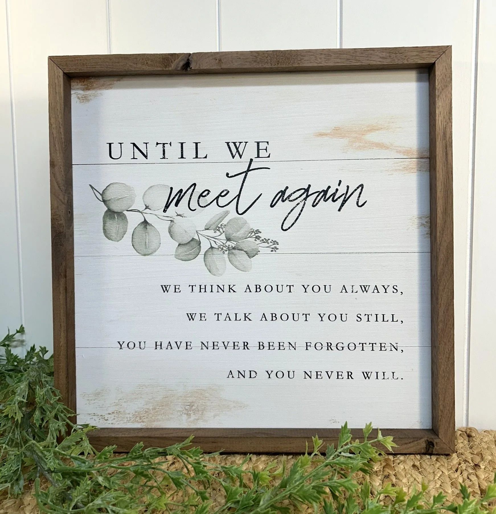 Until We Meet Again Wall Art