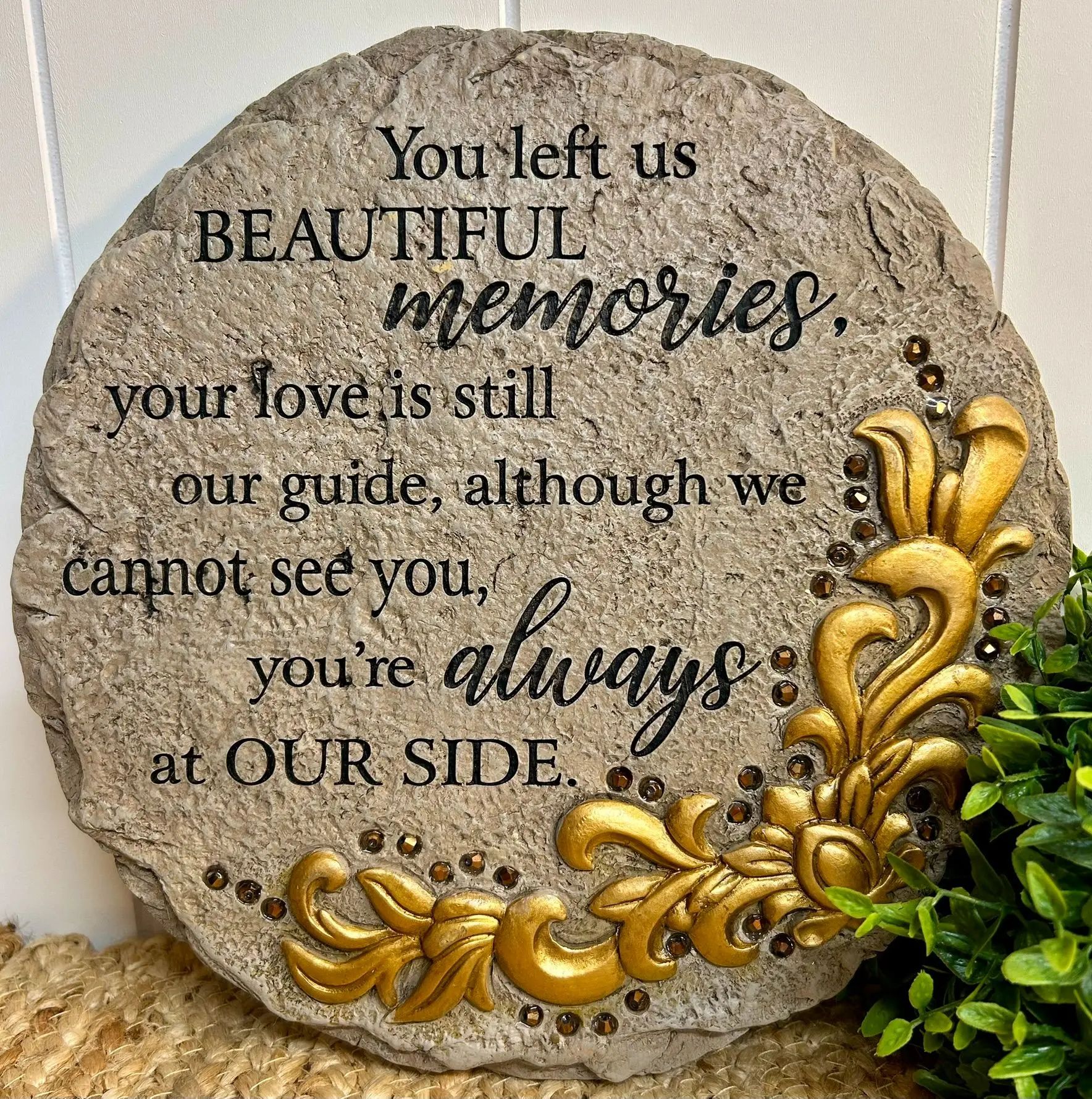 Beautiful Memories Garden Stone