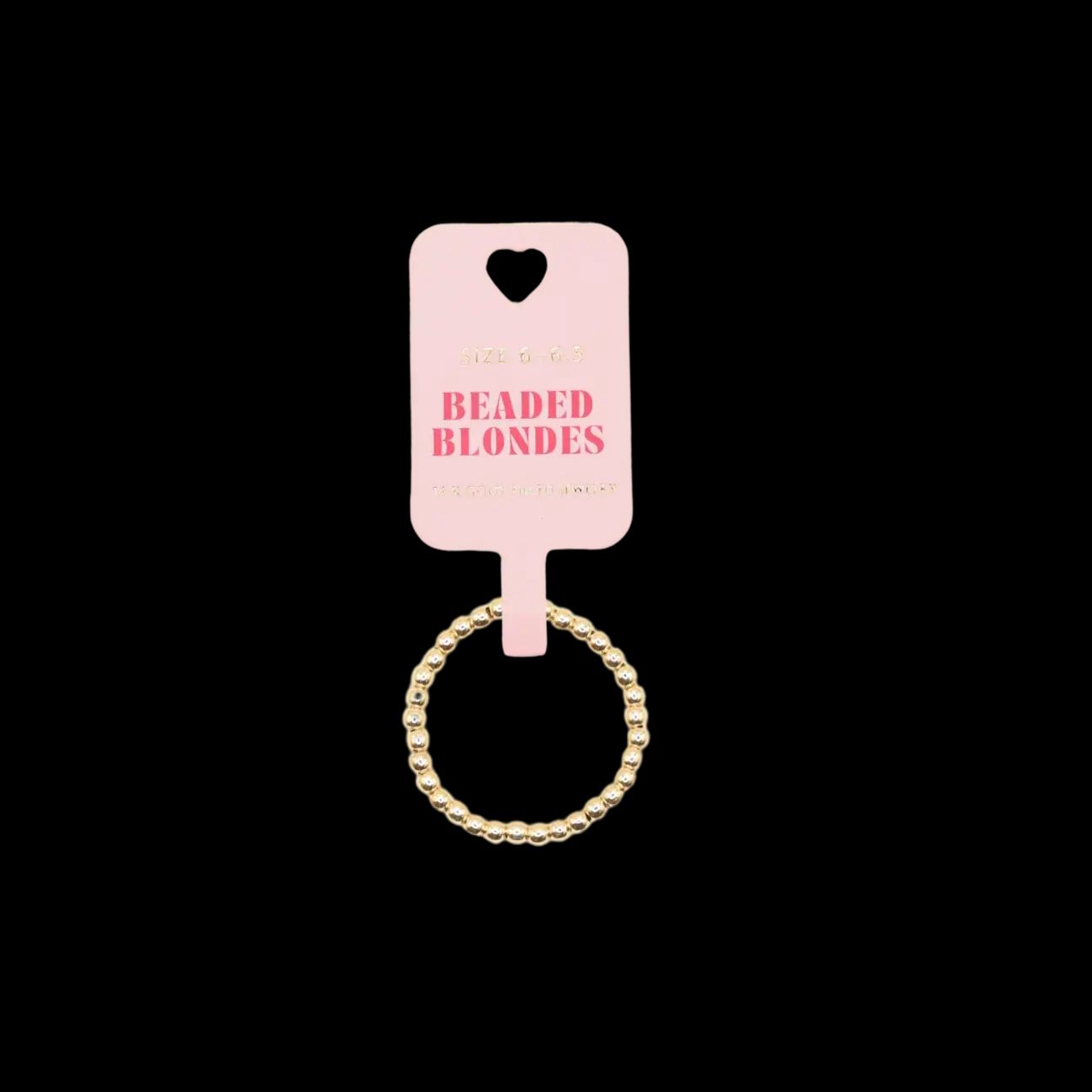 Beaded Blondes - Lexi Beaded Band in Gold