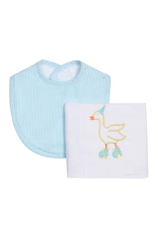3 Marthas - Silly Goose Basic Bib & Burp Boxed Set