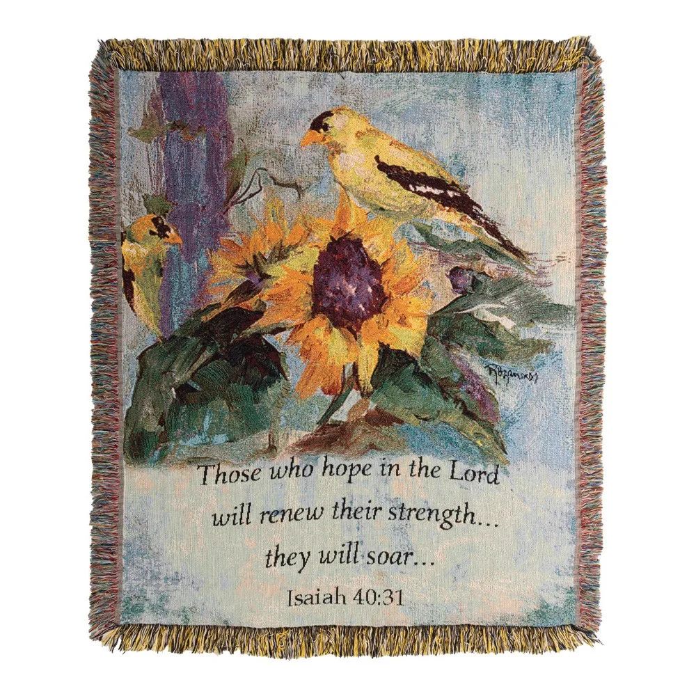 Those Who Hope Tapestry Throw