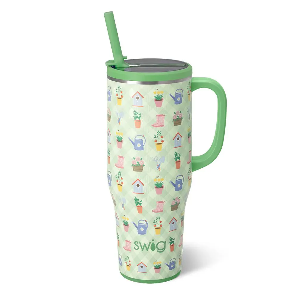 Swig Life - Green Thumb Mega Mug 40oz Swig Life - Green Thumb Mega Mug 40oz