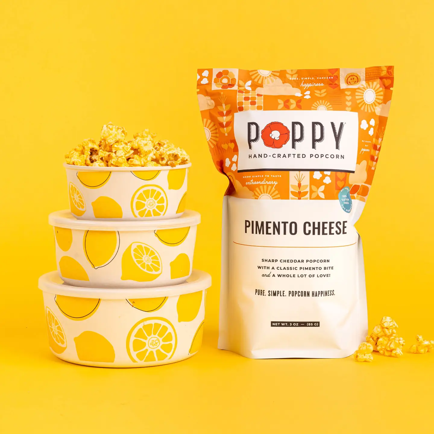 Pimento Cheese Popcorn Pimento Cheese Popcorn
