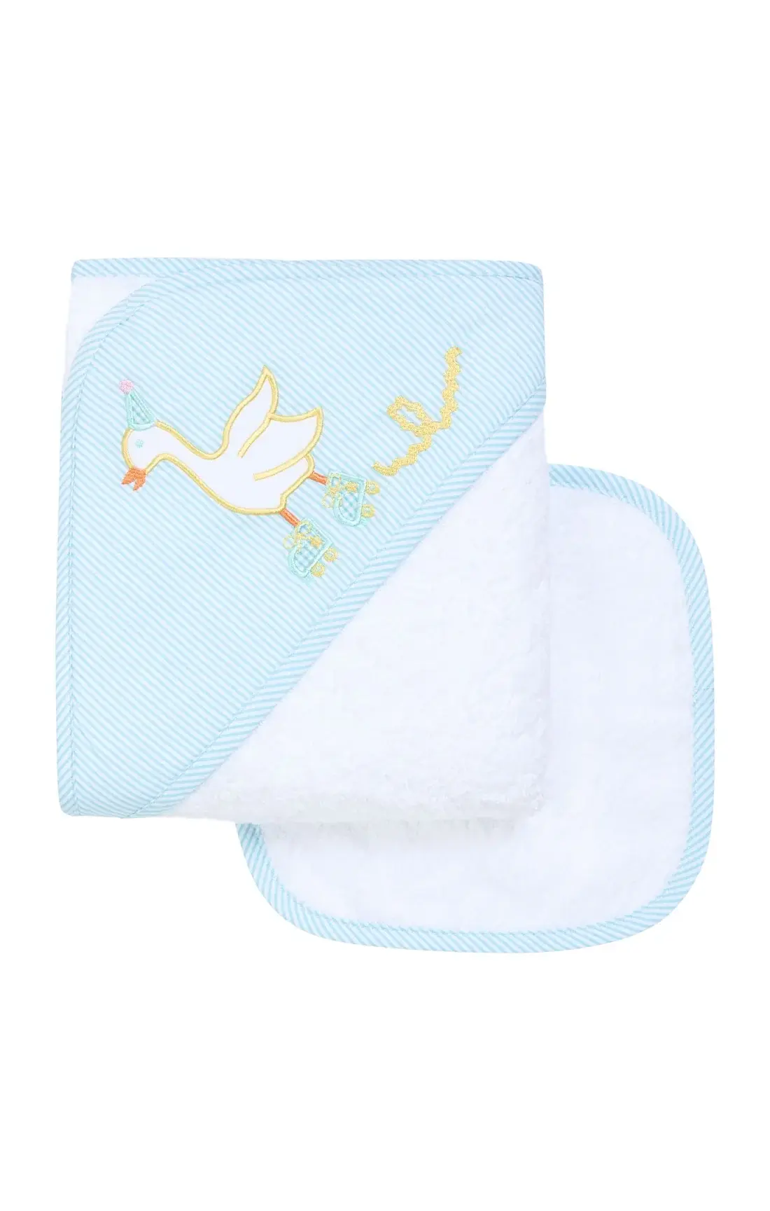 3 Marthas - Silly Goose Baby Hooded Towel & Washcloth Set 3 Marthas - Silly Goose Baby Hooded Towel & Washcloth Set