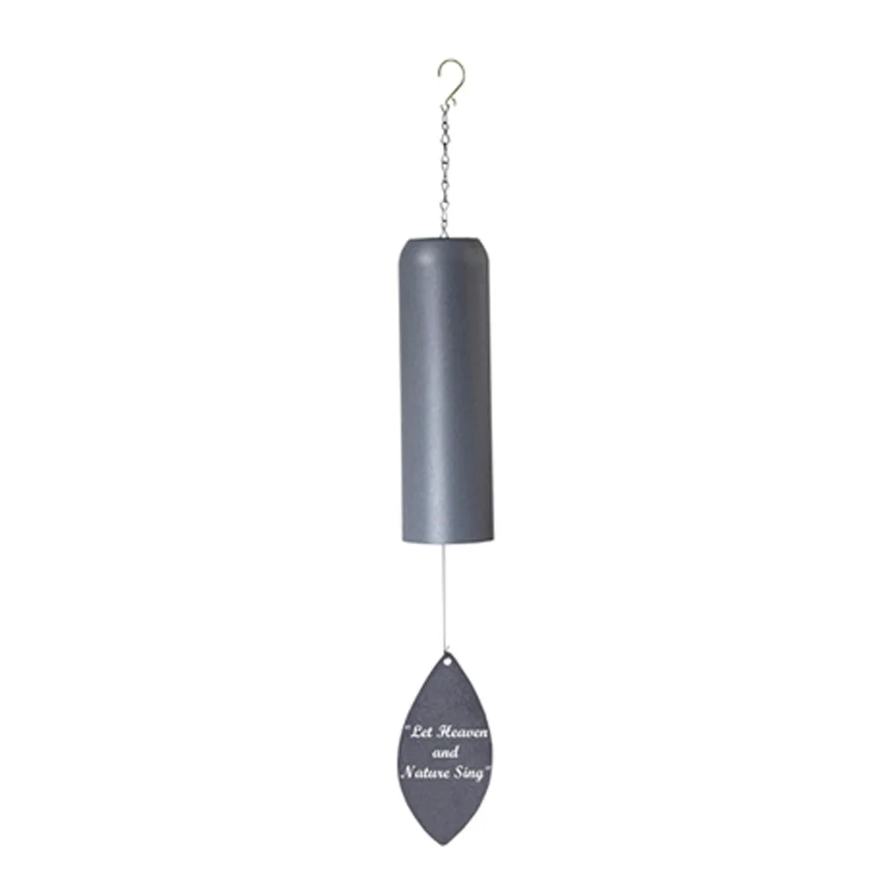 Grey Metal Tubular Let Heaven And Nature Sing Grey Metal Tubular Let Heaven And Nature Sing