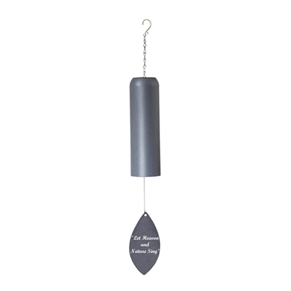 Grey Metal Tubular Let Heaven And Nature Sing