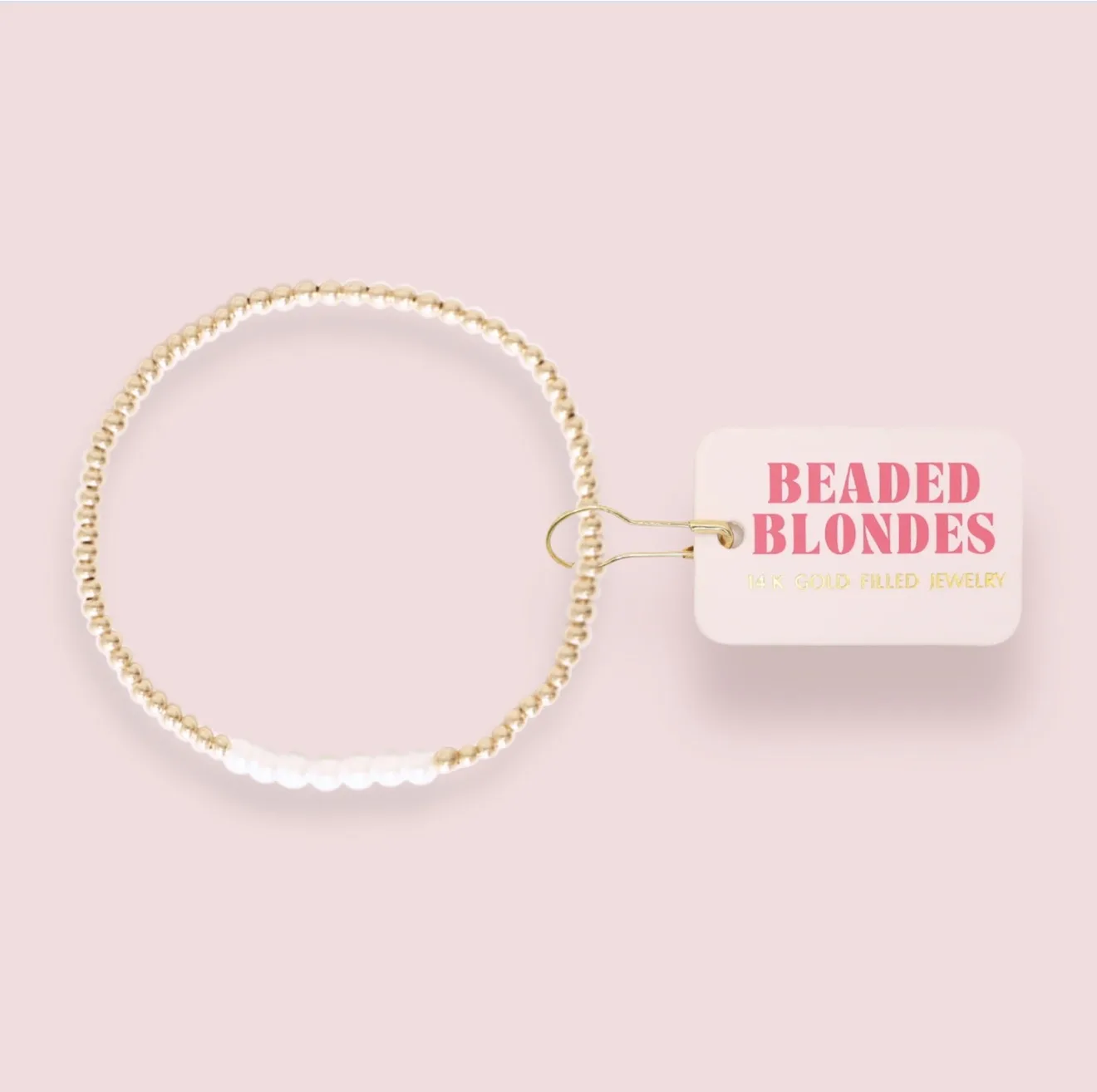Beaded Blondes - Dainty Sophia Pearl Bracelet Beaded Blondes - Dainty Sophia Pearl Bracelet