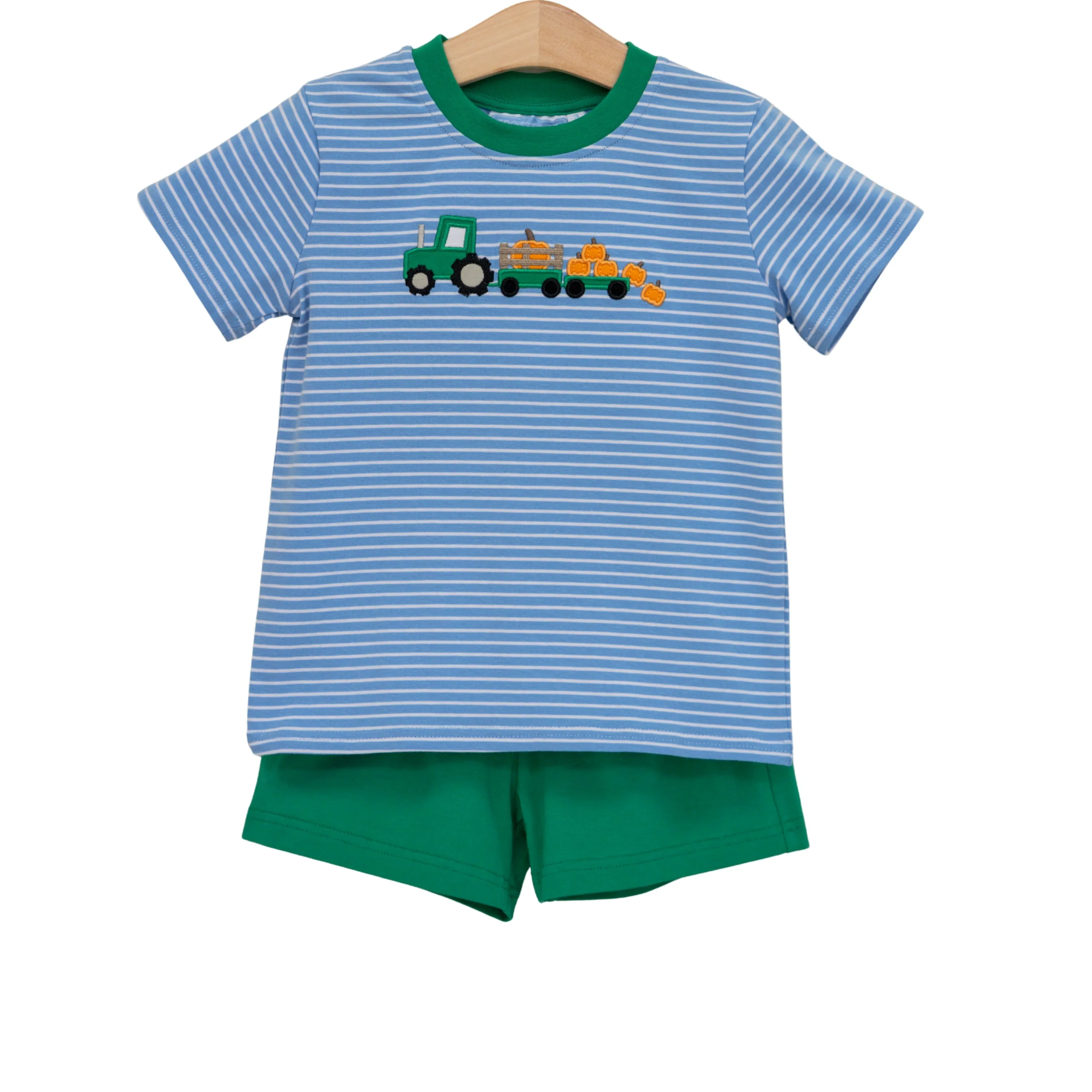 Trotter Street Kids - Tractor Trail Short Set Trotter Street Kids - Tractor Trail Short Set