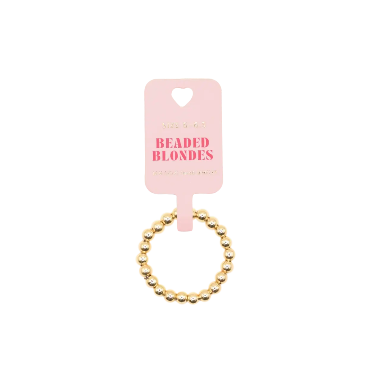 Beaded Blondes - Lauren Beaded Band in Gold Beaded Blondes - Lauren Beaded Band in Gold
