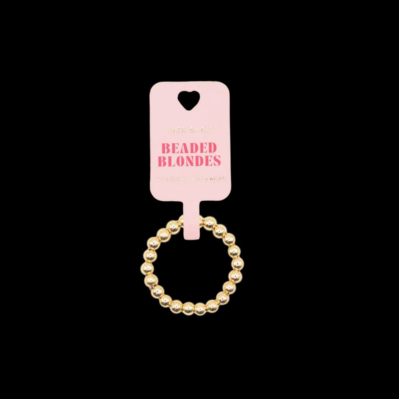 Beaded Blondes - Lauren Beaded Band in Gold