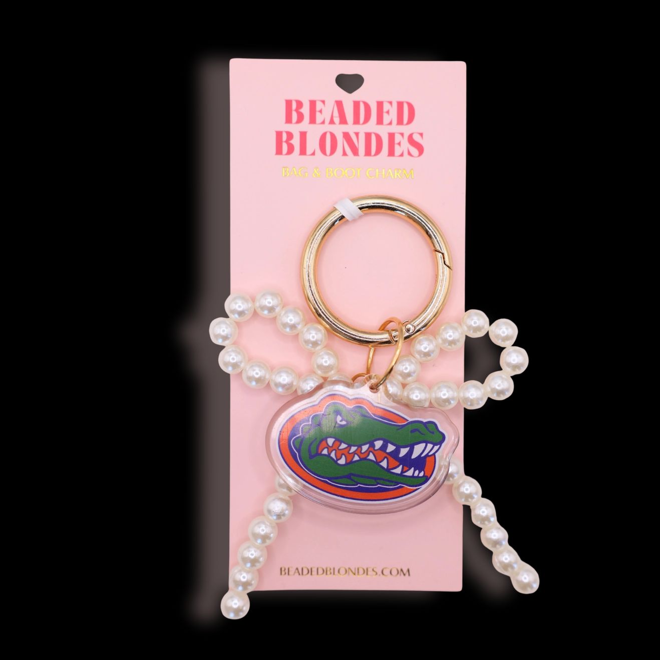 Beaded Blondes - Gators Bag & Boot Charm