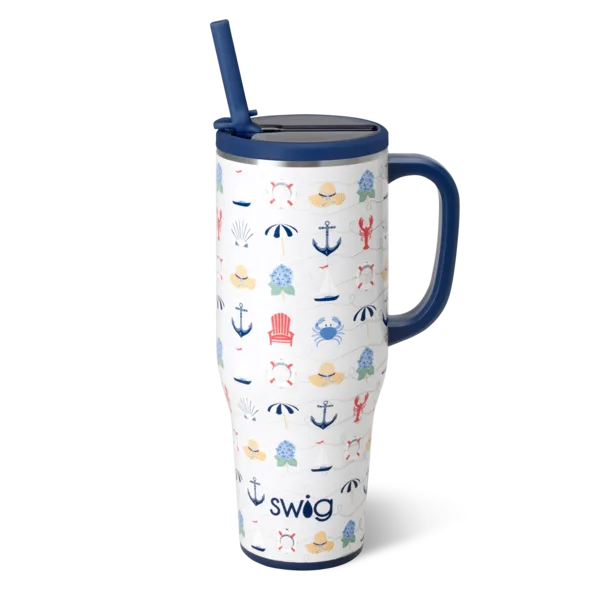Swig Life - Shoreline Mega Mug 40 oz. Swig Life - Shoreline Mega Mug 40 oz.