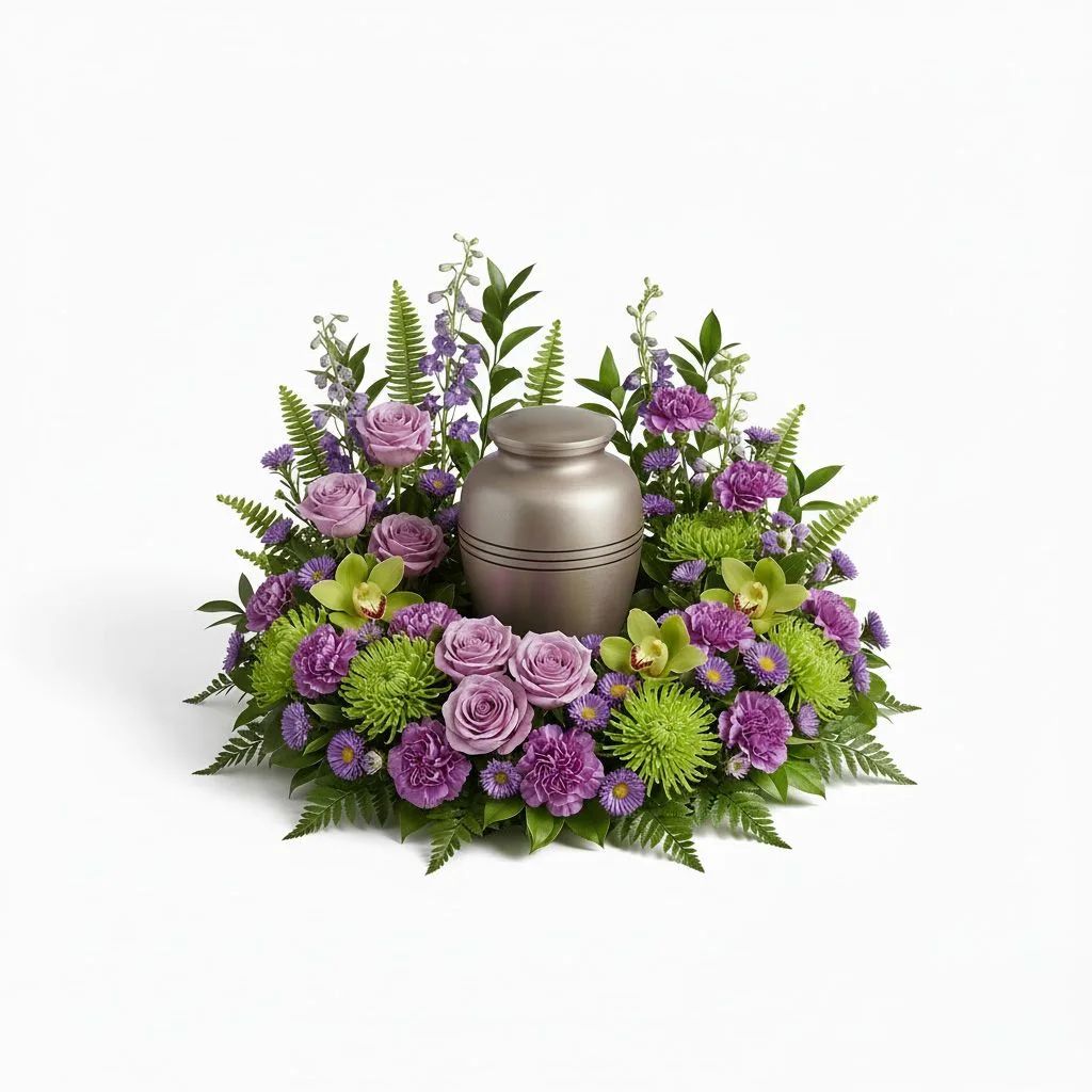 Lavender Serenity Urn Garden