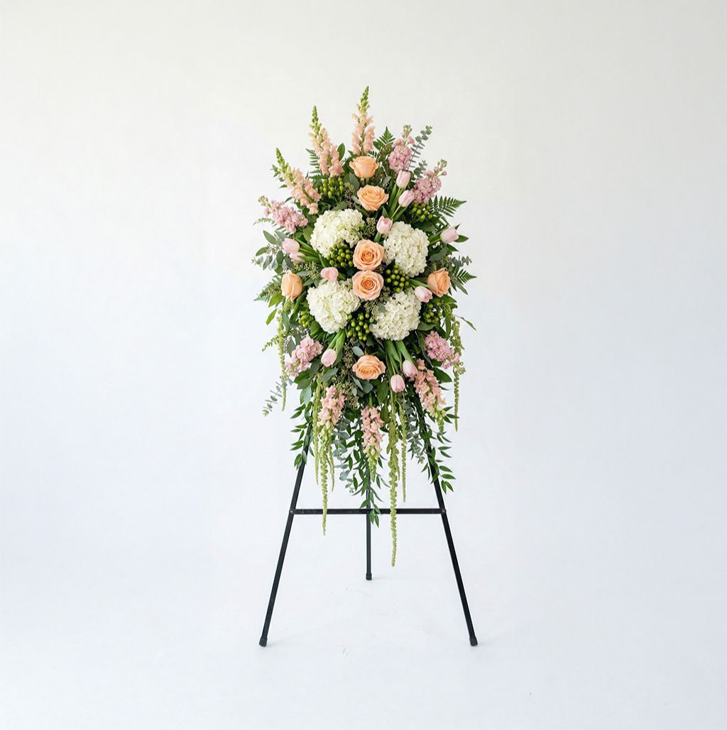 Graceful Meadow Remembrance Standing Spray