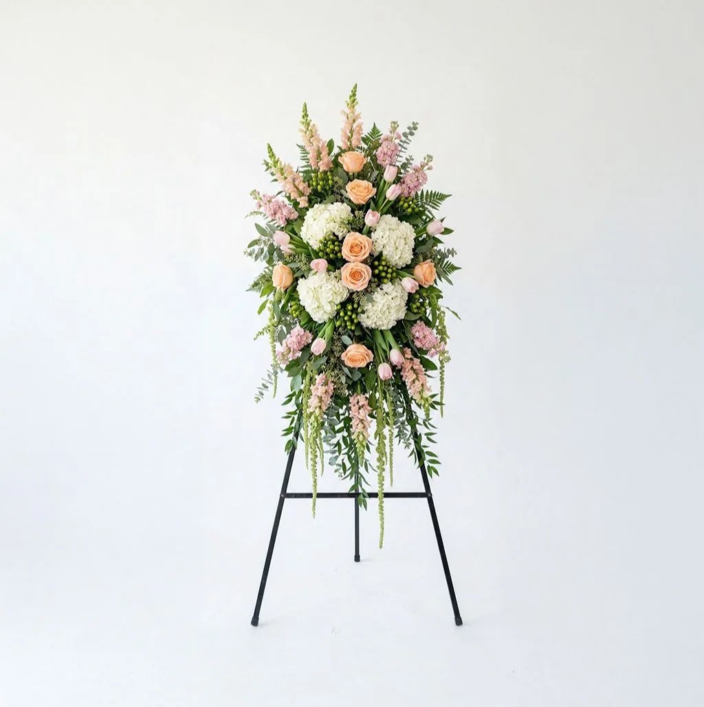 Graceful Meadow Remembrance Standing Spray