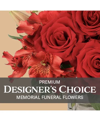 Premium Memorial Flowers Premium Designer's Choice Premium Memorial Flowers Premium Designer's Choice