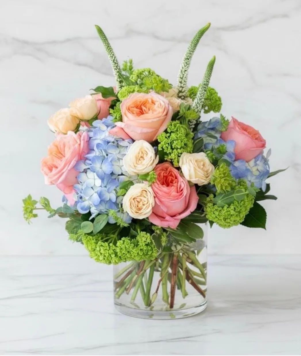 Blue Blush Delight Spring flowers / best sellers / birthday