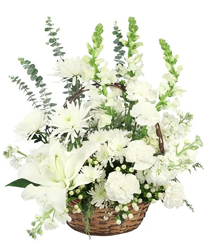 Quiet Nights Basket Arrangement Quiet Nights Basket Arrangement