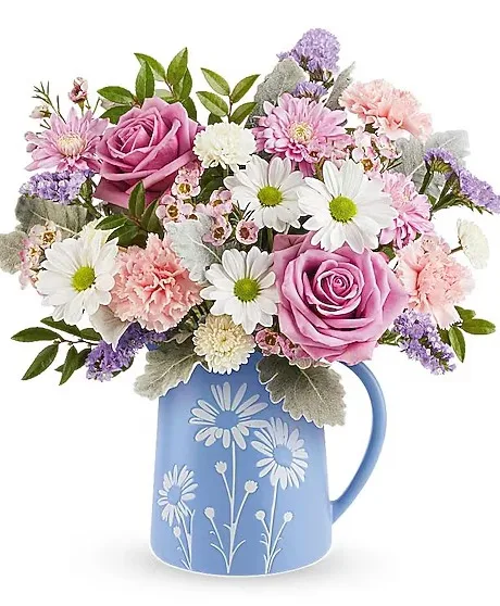 Teleflora's Pastel Meadow Fresh Arrangement Teleflora's Pastel Meadow Fresh Arrangement